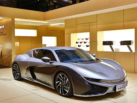 碳纤维车身 4.6秒破百 中国首款纯电动跑车前途K50售价为68.68万元