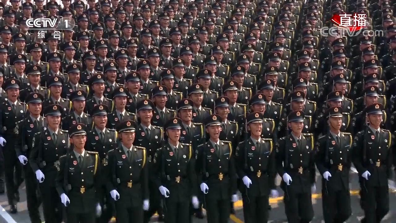 [中华人民共和国成立70周年]陆军方队